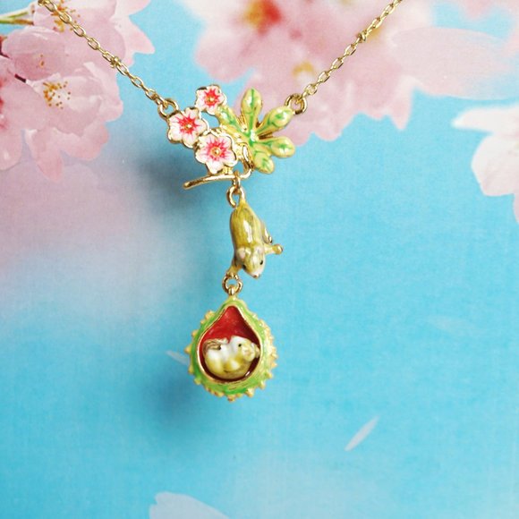 NWT cute Bill skinner mouse necklace - Picture 7 of 12